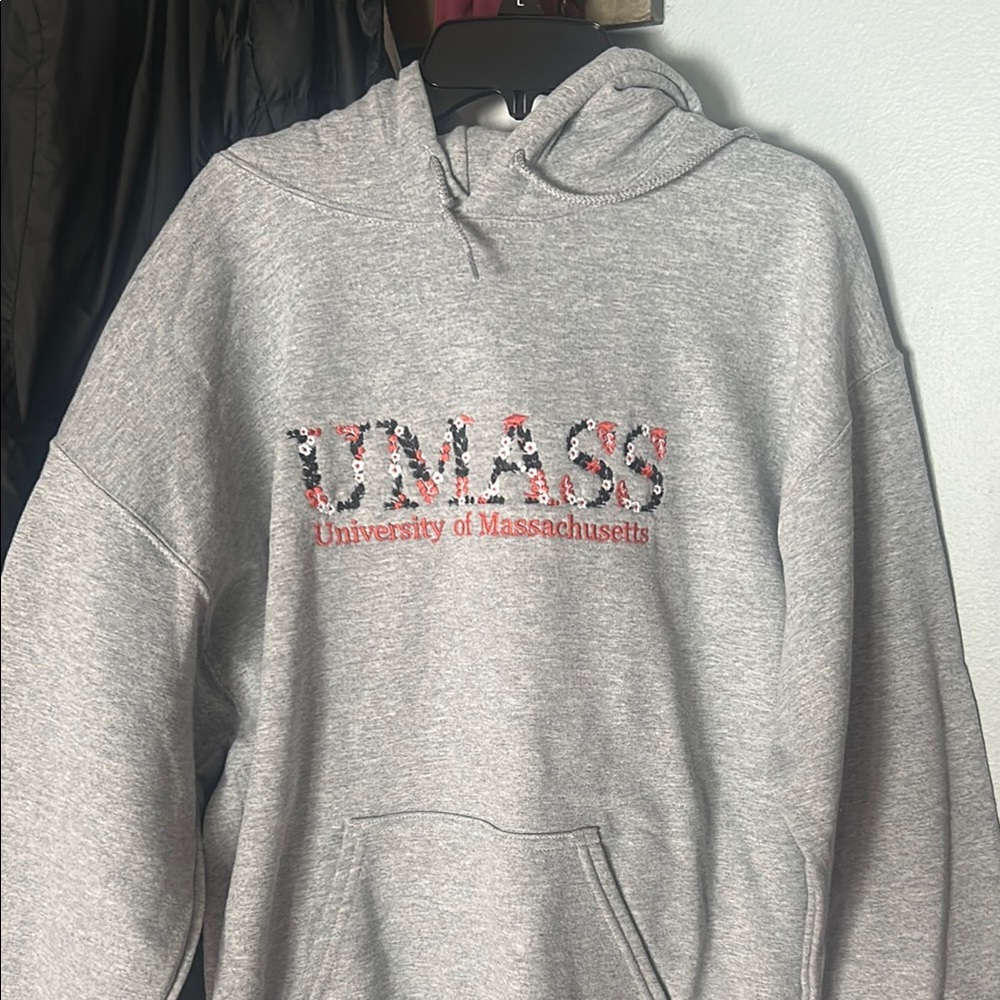 University of Massachusetts Gray Hoodie